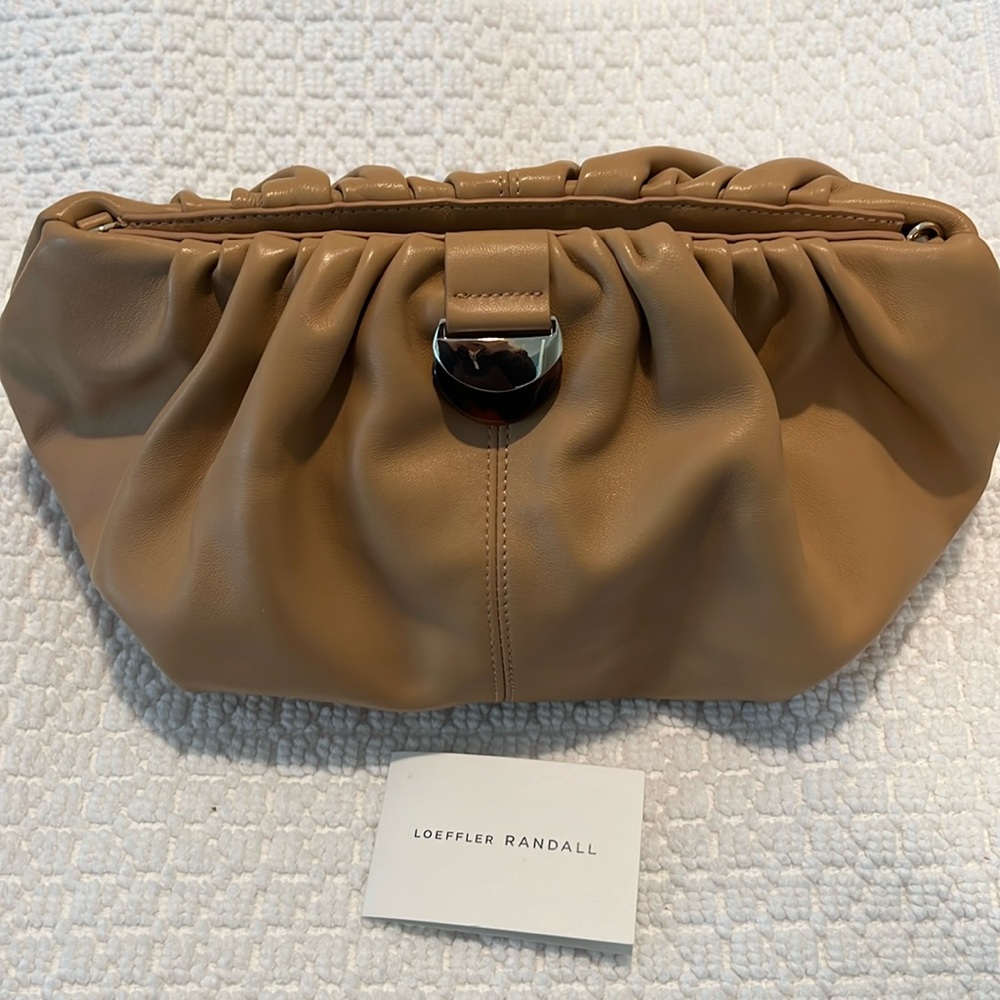 Loeffler Randall Leather Clutch